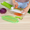 12-Piece Nicer Dicer Plus Multi-Function Kitchen Tool for Vegetables, Fruits, and Food Slicing