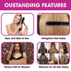 2-IN-1 HAIR STRAIGHTENER CURLING PROFESSIONAL STYLING BRUSH